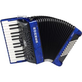 Resim Hohner A16542 Bravo II 48 Akordiyon (Darkblue) 