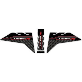 Resim Gp Kompozit Honda Nc 750 X 2021-2022 Uyumlu Tank Pad Seti Kırmızı (522066063) 