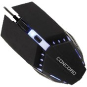 Resim Concord C-21 2400DPI Kablolu Işıklı Mouse 