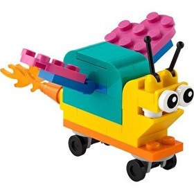 Resim LEGO Classic Kendi Süper Güçlü Salyangozunu Yap 30563 