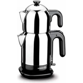 Resim Korkmaz A369 Demtez InoxSiyah Elektrikli Çaydanlık 1.6 lt 