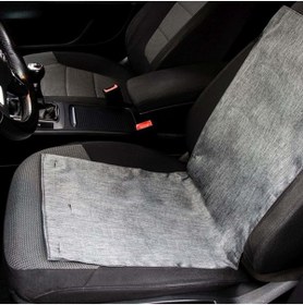 Resim OMAK Elektrikli Oto Minderi Sırtlı Termostatlı 12v 