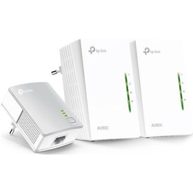 Resim TP-Link TL-WPA4220T KIT 300 Mbps 2.4 Ghz Menzil Genişletici Powerline Kiti 3'lü 