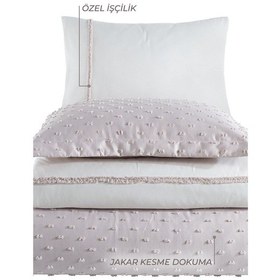 Resim Elart Nora Çeyiz Paketi 7 Parça Vizon Vizon 