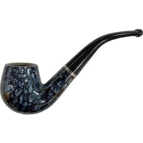 Resim Bek Tobacco Atomic German 9 mm Başlangıç Pipo Seti Smooth Siyah Metal Malzemeden Filtresiz Kullanım İmkanı 
