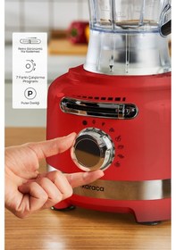 Resim Karaca Multiblend Artisan Retro 1000 W Mutfak Robotu 