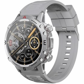 Resim You Watch R15-Ar154 You Smart Silver Metal & Gray Silicon Unisex Kol Saati 