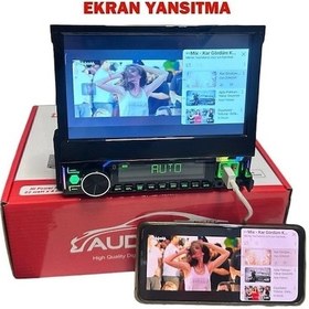 Resim 8810 Indash 7 Inch Double Teyp Uyumlu Bluetooth Mirror-usb-sd-aux Uyumlu 