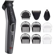 Resim BaByliss Yüz & Vücut Bakım Kiti 10 Başlık, Karbon Titanyum Bıçaklar, Kablosuz Kullanım, Carbon Titanium, MT727E 