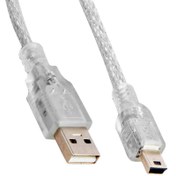 Resim S-lınk Sl-uk55 Usb 2.0 5 Metre Şeffaf Usb Am Mini 5 Pin Kablo S-lınk Sl-uk55 Usb 2.0 5 Metre Şeffaf Usb Am Mini 5 Pin Kablo