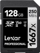 Resim Lexar Pro 1667X 128Gb Sdxc 250Mb/S Uhs-Iı Class 10 Sd Kart 