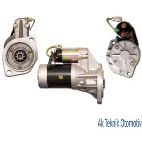 Resim Mars Motoru 12V 9T Isuzu Nkr Komatsu Forklift 504625193 