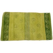 Resim SIA Kilim Çift Taraflı Otantik Chenile Dokuma Kumaş Yeşil 55X31Cm 