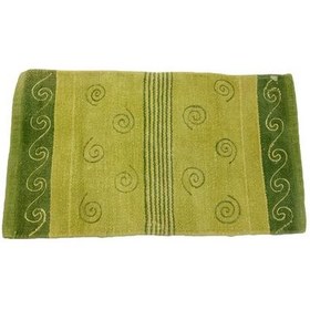 Resim SIA Kilim Çift Taraflı Otantik Chenile Dokuma Kumaş Yeşil 55X31Cm 