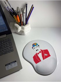 Resim Erdal Baggal Bilek Destekli Mouse Pad 