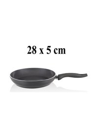 Resim Falez Seramik Tava Seti 30 - 28 Cm Füme Renk Füme 
