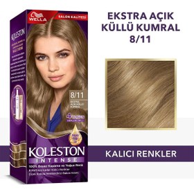 Resim Saç Boyası Ekstra Açık Küllü Kumral 8-11 - KUMRAL / STD 