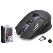 Resim Hadron G400 Bluetooth Oyuncu Mouse Type-c Port Şarjlı + Led Ekran Rgb 1600dpi Sessiz Siyah G400 