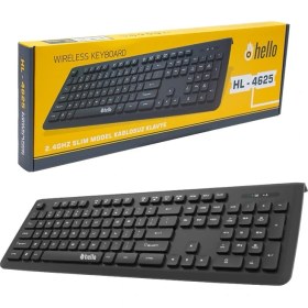 Resim Hello Hl- Keyboard / 2.4ghz Slim Model Kablosuz Klavye 