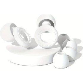 Resim Chuangyinshop 1 Çift Yeniden Kullanılabilir Kulak Tıkacı Uyku Yüzme Horlama Çalışma 2 Beyaz + 4 Kapak 