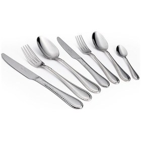 Resim Maxx Doria Lisbon 6 Kişilik 42 Parça Çatal Kaşık Bıçak Takımı Pa1066 Metalik 