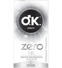Resim Okey Zero XL Prezervatif 10'lu 