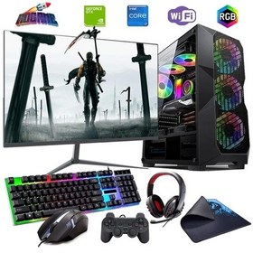 Resim Rogame RKT660715 i7-12700F 32 GB 1 TB M2 4 GB GTX1650 24" Free Dos Masaüstü Oyuncu Bilgisayarı 