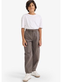 Resim Defacto Erkek Çocuk Baggy Fit Standart Paça Gabardin Pantolon G3114a825aubn571 Kahve-bn571 
