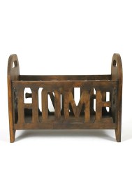 Resim Ahşap Home Gazetelik 48X22X37 Cm. 