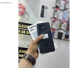 Resim Oppo A3 İkinci El TR | 128 GB 6 GB | Siyah 