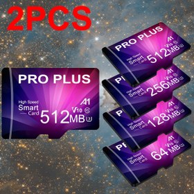 Resim 2 Adet Yüksek Hızlı TF Micro SD Kart - 512MB 256MB 128MB 64MB, Akıllı Telefon, Tablet, Kamera, Dizüstü Bilgisayar, PC, Oyun Konsolu ve Araba Ses Sistemi için Çok Yönlü Flash Bellek Kartı - Güvenilir Veri Depolama ve Hızlı Aktarım 