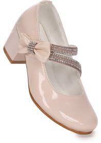 Resim KARAMAZI Aisha Rugan Günlük Kız Çocuk 4 Cm Topuklu Abiye Ayakkabı 