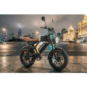 Resim Ape Ryder Mandrıll 1000w Elektrikli Bisiklet Ayna Çanta Ve El Gazı Siyah 