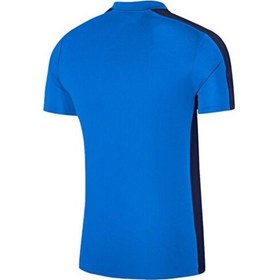 Resim Nike M Nk Df Academy 23 Polo Ss Erkek Futbol Antrenman Polo Tişört Dr1346-463 Mavi Renkli 