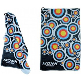 Resim Monk Havlu Hedef Kağıdı Desenli 