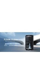 Resim Flsun T1 Pro 3D Yazıcı 260 x 260 x 330 mm Baskı Hacmi ve Kapalı Kasa Özelliği 