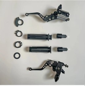 Resim Dream011 Siyah Çeşit Universal Motosiklet 7/8" 22mm Cnc Debriyaj Kolu Süspansiyon Seti Dayanıklı 