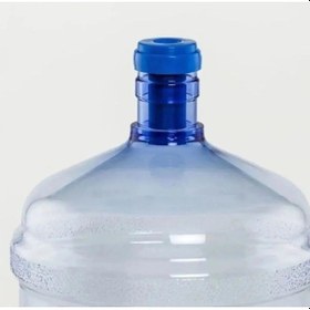 Resim Şarjlı Su Pompası Ve Su Sebili Uyumlu Su Dökülmesini Engelleyen Yaylı Damacana Kapağı Mavi 