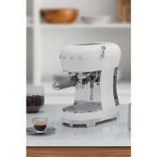 Resim Smeg ECF02WHEU Beyaz Espresso Kahve Makinesi 