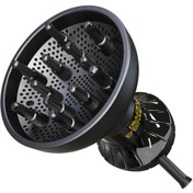 Resim Hairens Hrs-530 Kıvırcık Saçlara Özel Saç Kurutma Makinesi & Vigo Dalgalandırıcı 1000 Watt - Siyah 