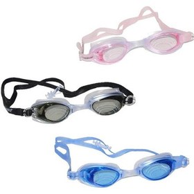 Resim Yüzücü Gözlüğü Silikon Şeffaf Taşıma Çantalı + Kulaklık Turkuaz 