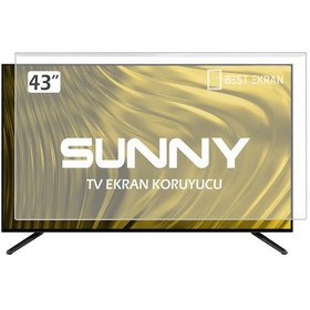 Resim Sunny Uyumlu 43" inç 108 cm Tv Ekran Koruyucu 
