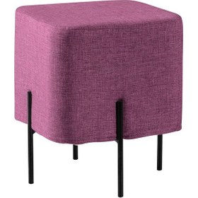 Resim Puqqa Mono P2-210 Metal Ayaklı Puf 