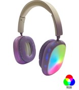 Resim Platoon Rgb Işık Özellikli Süper Bass+ Hi - Fi Kaliteli Kafaüstü, Kulaküstü Kablosuz Bluetooth Kulaklık 
