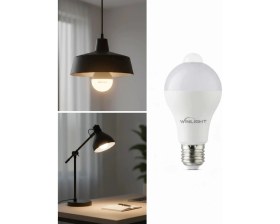 Resim Aesco Sensörlü LED Lamba Otomatik Algılama Enerji Tasarruflu Aydınlatma 