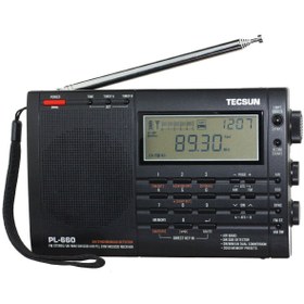 Resim Tecsun Pl-660 Dünya Radyosu (SİYAH) 