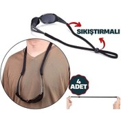 Resim Ceylan Adam Savino 4 Adet Ayarlanabilir Sıkıştırmalı Gözlük İpi 