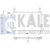 Resim KALE 345165 Klima Radyator (CHEVROLET: MATİZ - SPARK 0.8 - 1.0 05--) 535×305×16 96591582 (WT687676) 