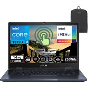 Resim B3402FBA-I58511 İntel Core i5-1235U 40GB 2TB SSD FreeDos 14'' FHD Dokunmatik AI58512B1D12+ Çanta Asus