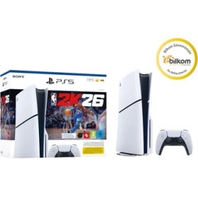 Resim Sony Playstation 5 CD Versiyon / NBA2K26 Bundle ( Bilkom Garantili ) 